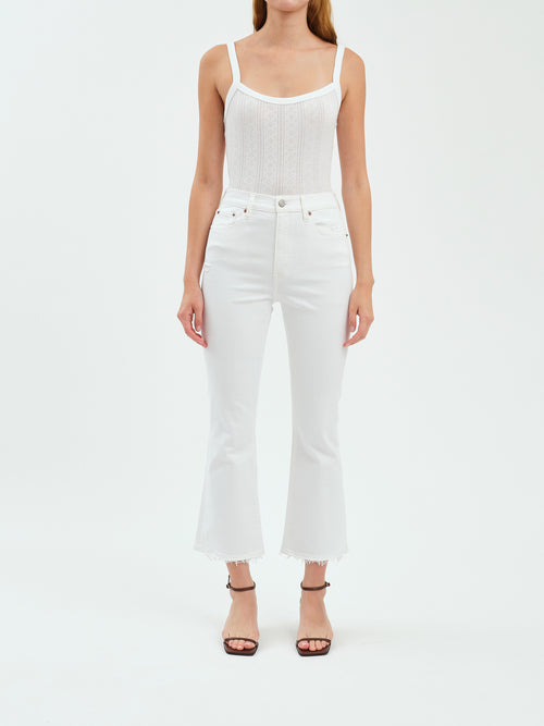 SHY GIRL HIGH RISE CROP FLARE