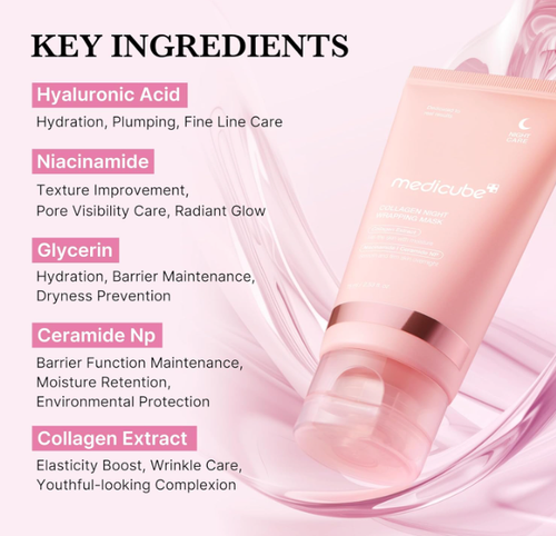 MEDICUBE Collagen Night Mask