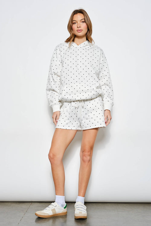 Olivia polkadot sweatshirt