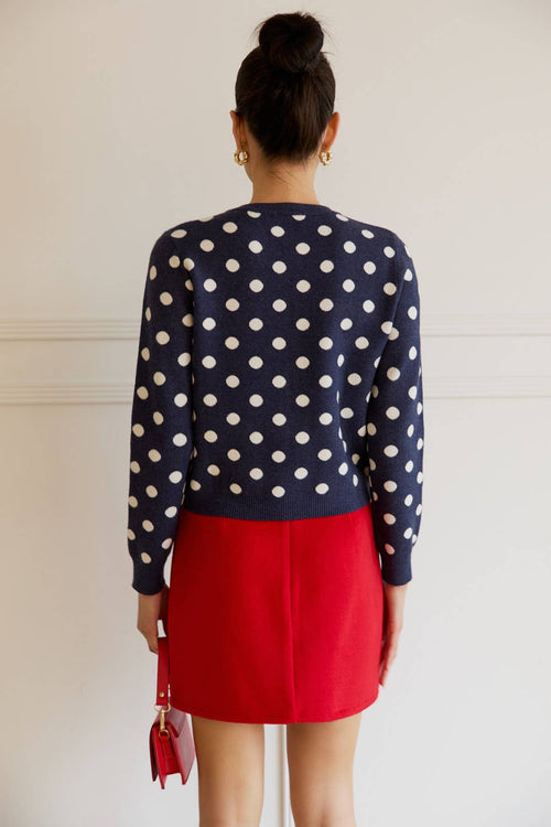 Amy polka dot cardigan