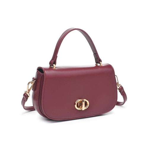 Nadine Crossbody: Wine