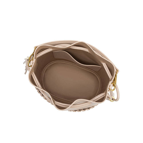 Janae Bone Top Handle Bag