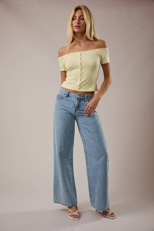Daria off the shoulder top