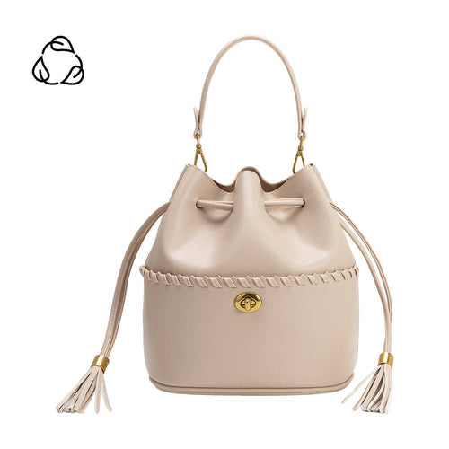 Janae Bone Top Handle Bag