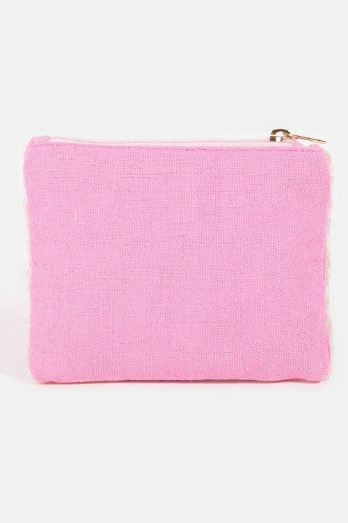 Cash Money Print Coin Purse