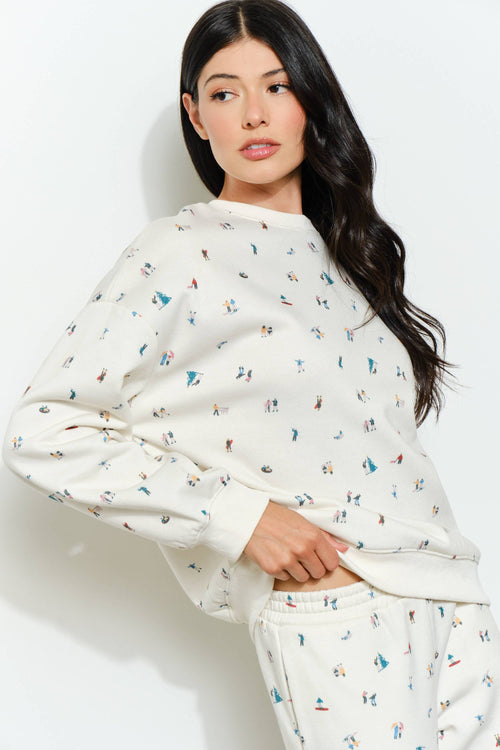 The ski bunny sweatshirt