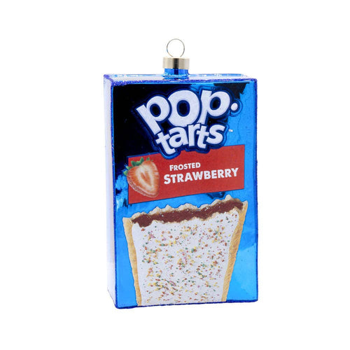 Holiday Glass Ornament – Pop Tarts Frosted Strawberry