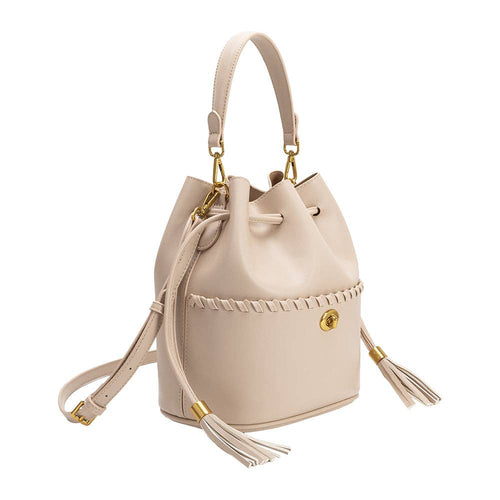 Janae Bone Top Handle Bag