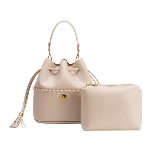 Janae Bone Top Handle Bag