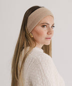 Payton Winter Headband: Tan