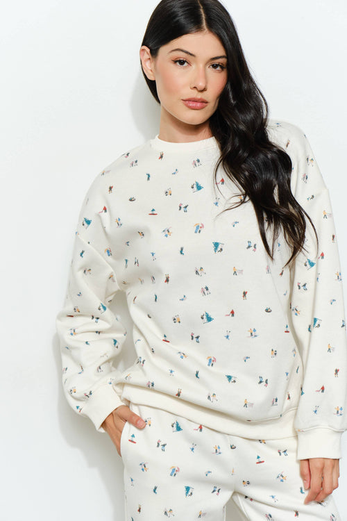 The ski bunny sweatshirt
