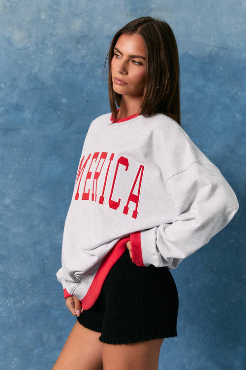 America crew sweatshirt