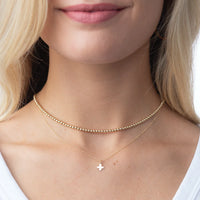 Enewton - Choker classic gold bead 3mm