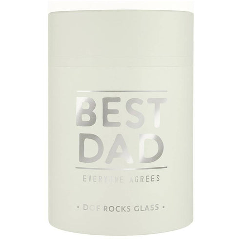 Best Dad rock glass