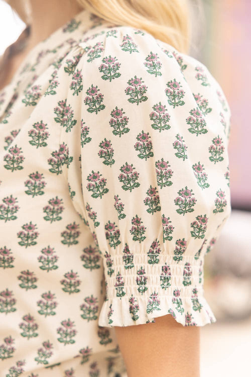 Darby Floral Top