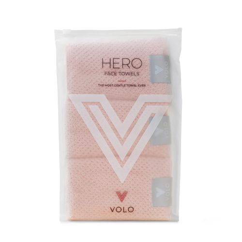 VOLO Face Towel- Cloud Pink: Cloud Pink