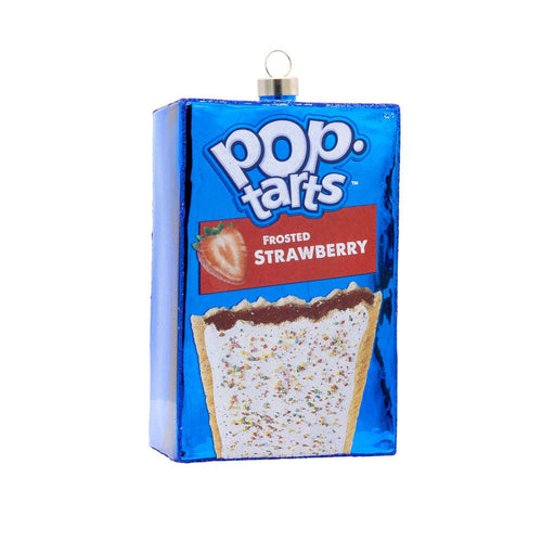 Holiday Glass Ornament – Pop Tarts Frosted Strawberry