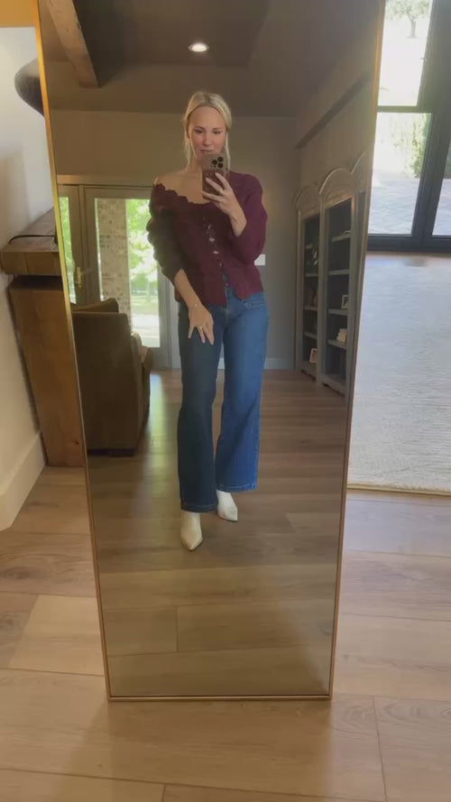 Eve lace back sweater
