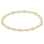 Enewton sincerity gold and pearl 4mm bracelet